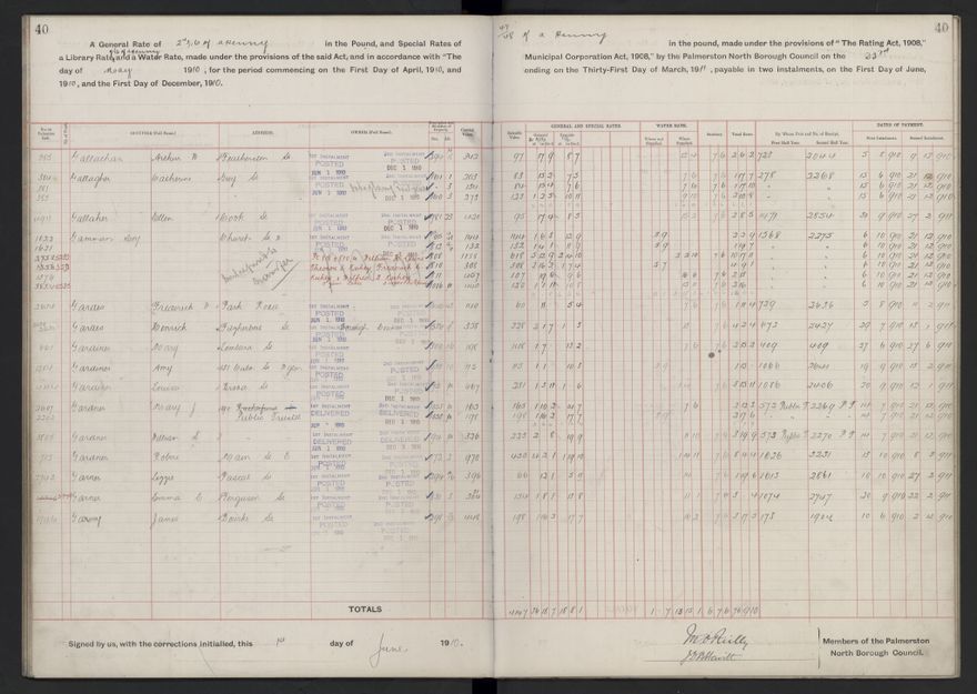 Rate book, 1910-1911 - 2021Pa_PNCC2-23-2-V18_033999-0043
