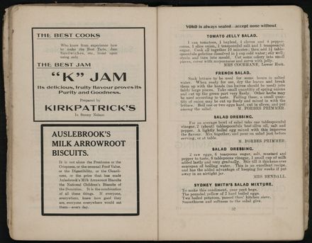 Manawatu Cookery Book - page 27