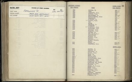 Street Renumbering Guide: Page 113