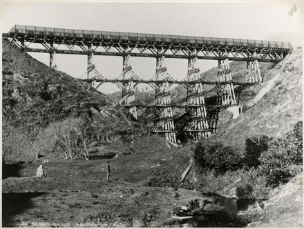 The Belmont Viaduct: Wellington - Manawatu Line train bridge