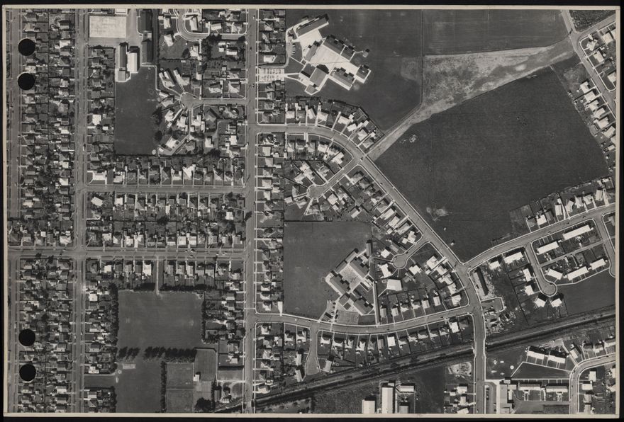 Aerial map, 1966 - J10