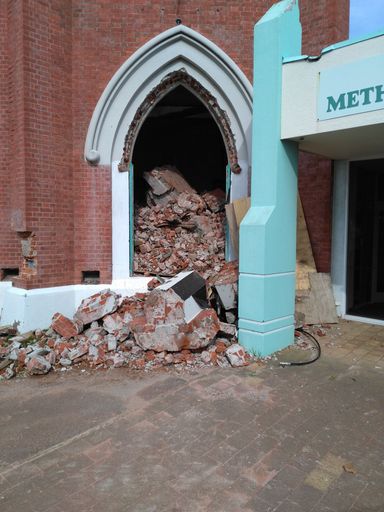 Demolition of Wesley Broadway Church - 4