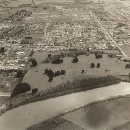 Aerial view of Awapuni area