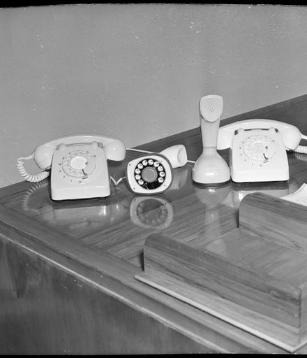"Latest Coloured Telephones"