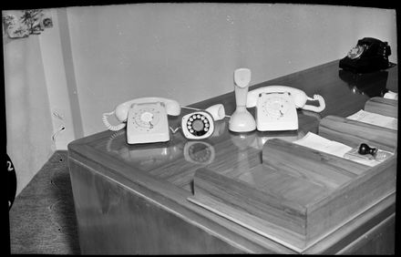 "Latest Coloured Telephones"
