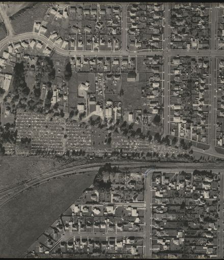 Aerial map, 1966 - D11