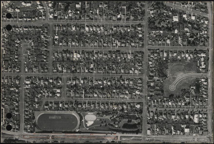 Aerial map, 1966 - E11