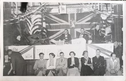 Dance band at Ashhurst Memorial Hall