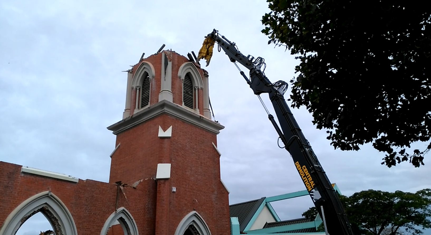 Demotion of Wesley Broadway Church - video - Resource cover image