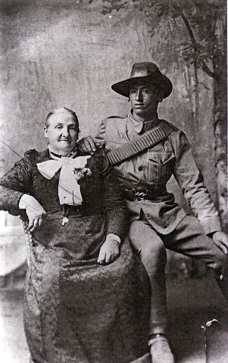Emma Finnis and her son, William Aldridge