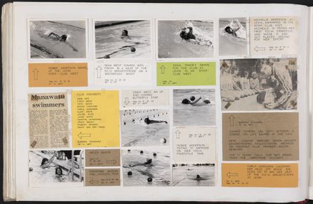 PN Amateur Swimming Club archive book