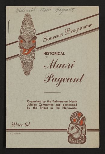 Historical Maori Pageant Souvenir Programme