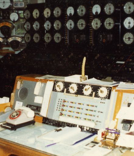 Managhao Power Station - control room
