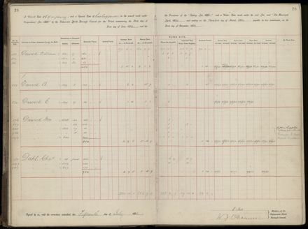 Palmerston North Rate Book, 1893 - 1896, 31