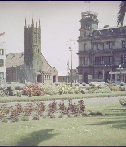 The Square Decorated for Royal Visit