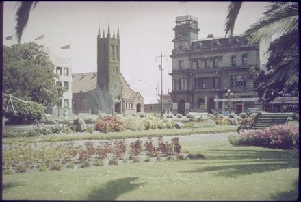 The Square Decorated for Royal Visit