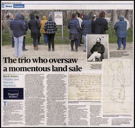 Back Issues:  The trio who oversaw a momentous land sale