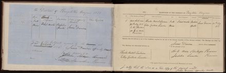 Marriage register 1870 - 1880