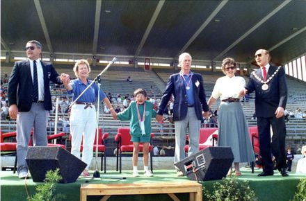 Closing ceremony of New Zealand National Special Olympics Summer Games