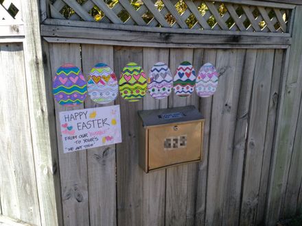 Easter greetings during the COVID-19 lockdown