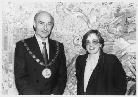 Kristen Gibson and Mayor, Paul Rieger - Resource cover image