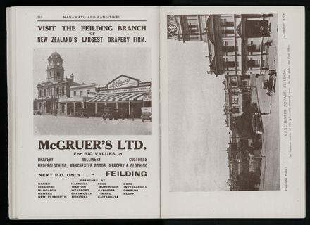 Bradbury's Illustrated Series No. XI. Manawatu and Rangitikei Districts 97