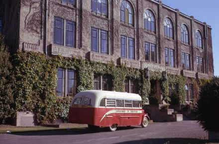 School Bus at Massey University
