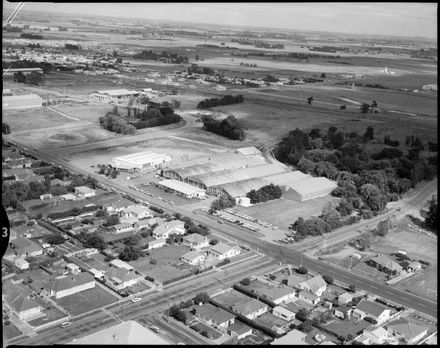 Argosy Aerial - Whitoulls, Tremaine Avenue