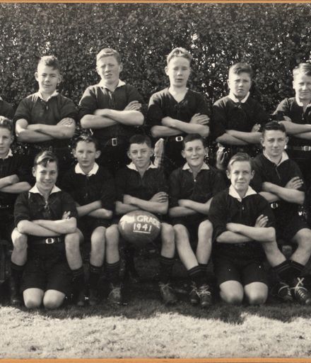 Palmerston North Technical School Third XV Rugby, 1941