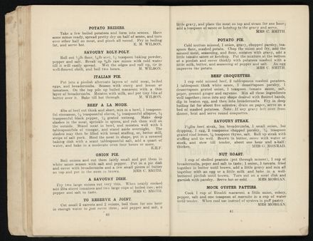 Town and Country Patriotic Women Worker's Cookery Book: Page 22