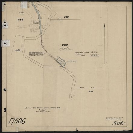 Survey Plans (subdivisions) 1938 - 1951
