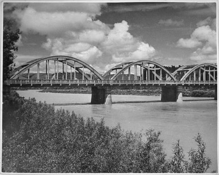 A View of the Second Fitzherbert Bridge