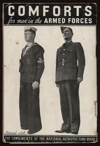 Comforts for men in the armed forces