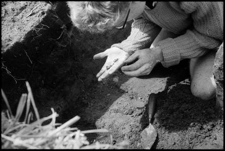 "Piece of Moa Bone Discovered"