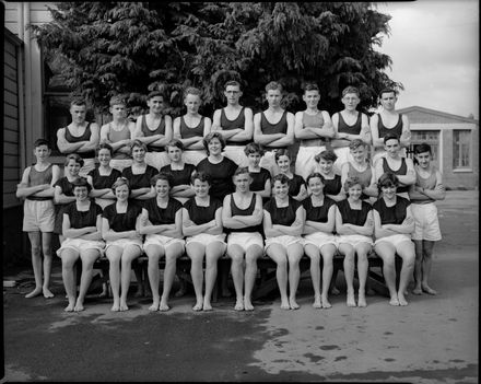 Athletics Team, Palmerston North Technical High School