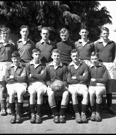 Soccer Team, Palmerston North Technical High School