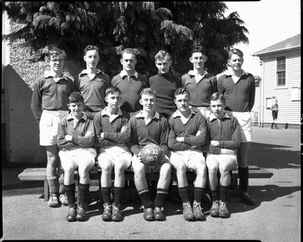 Soccer Team, Palmerston North Technical High School