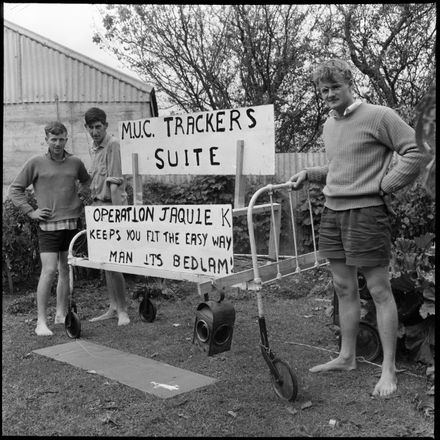 "Broke bed-pushing record"