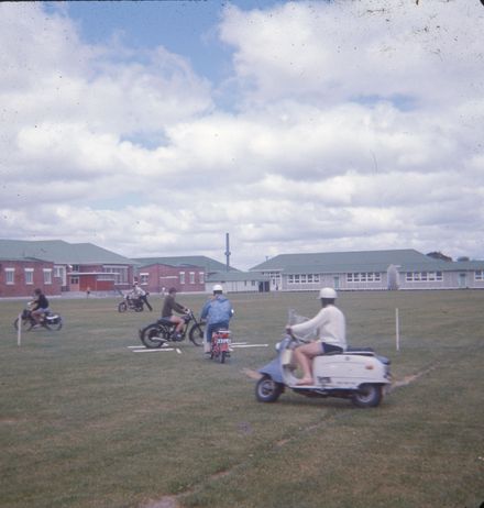 Palmerston North Motorcycle Training School - Gymkhana Figure 8 - December 1968