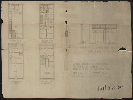 Architectural Plans for National Bank of New Zealand, Corner of Cuba Street & Rangitikei Street 5
