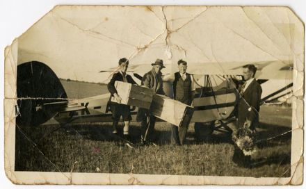 First Flight Btween Palmerston North and Christchurch
