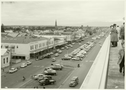 View of The Square from the new Public Library