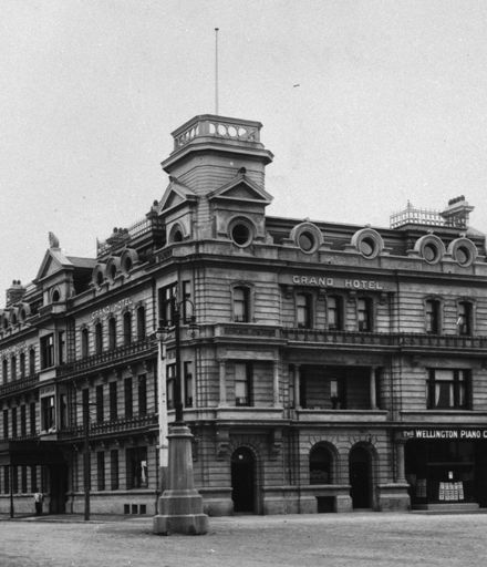The Grand Hotel, corner of The Square and Church Street west