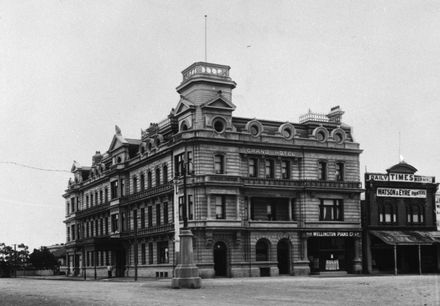 The Grand Hotel, corner of The Square and Church Street west