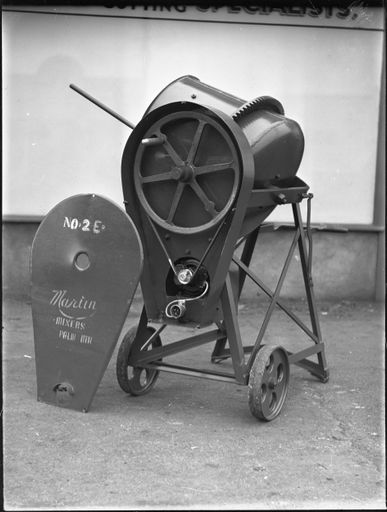 A F Martin Electric Concrete Mixer, Palmerston North