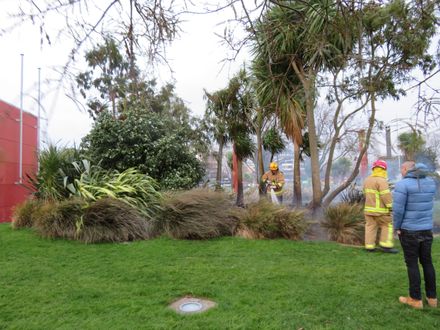 Fire in The Square