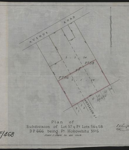 Survey Plans (subdivisions) 1938 - 1951