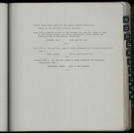 Memorial Book Register
