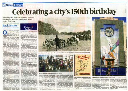 Back Issues: Celebrating a city's 150th birthday
