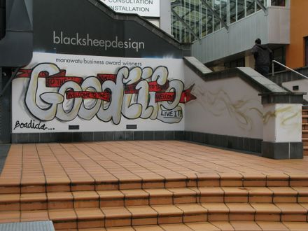 Graffiti Outside Central Library